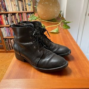 Born Black Ankle Boots
